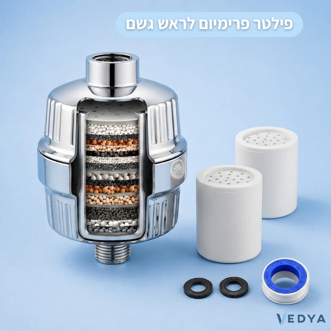 פילטר פרימיום לראש גשם