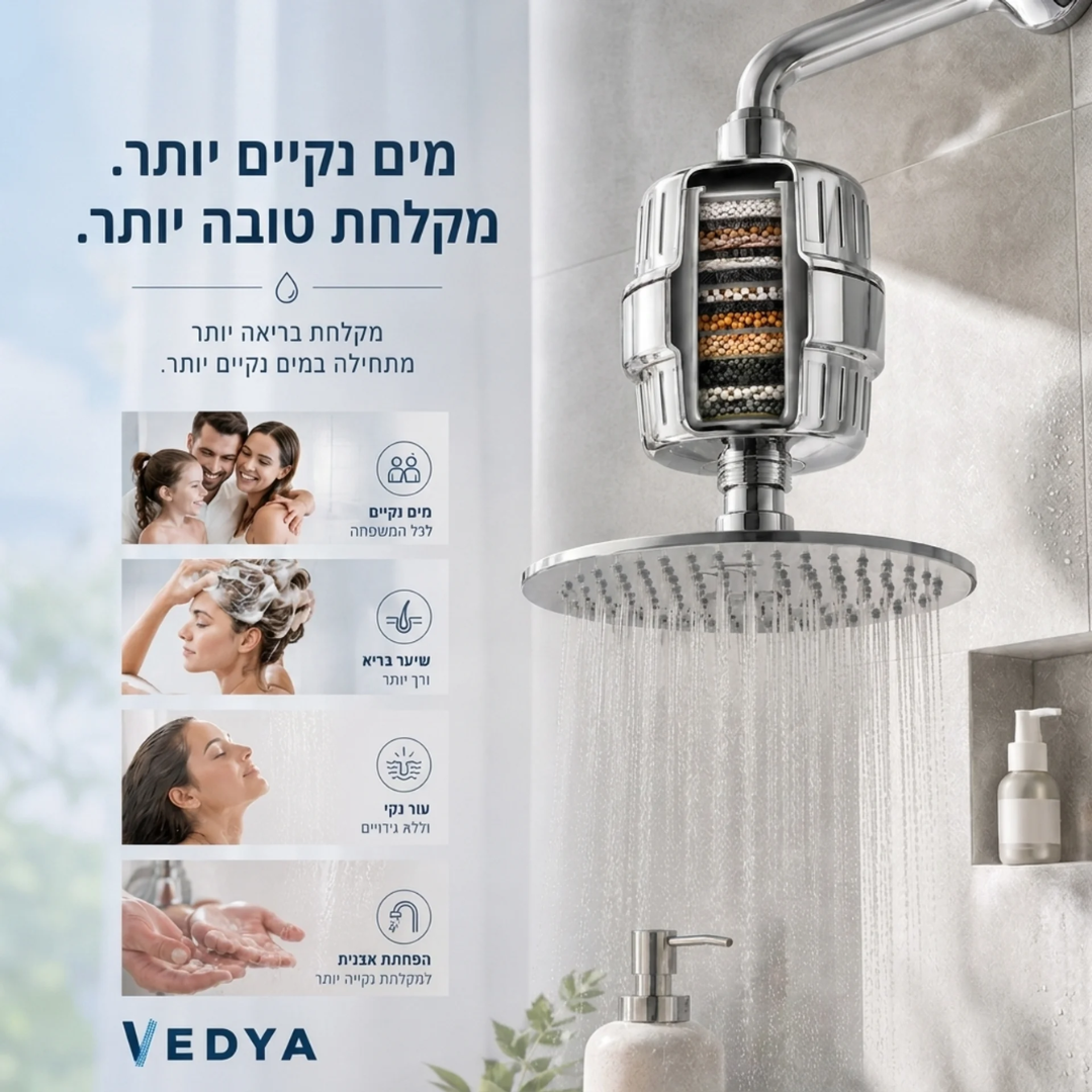 פילטר פרימיום לראש גשם