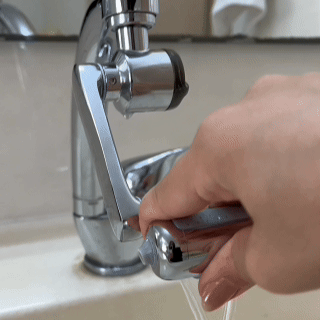 מתאם ברז מסתובב 1440° עם 4 מצבים + 2 פילטרים