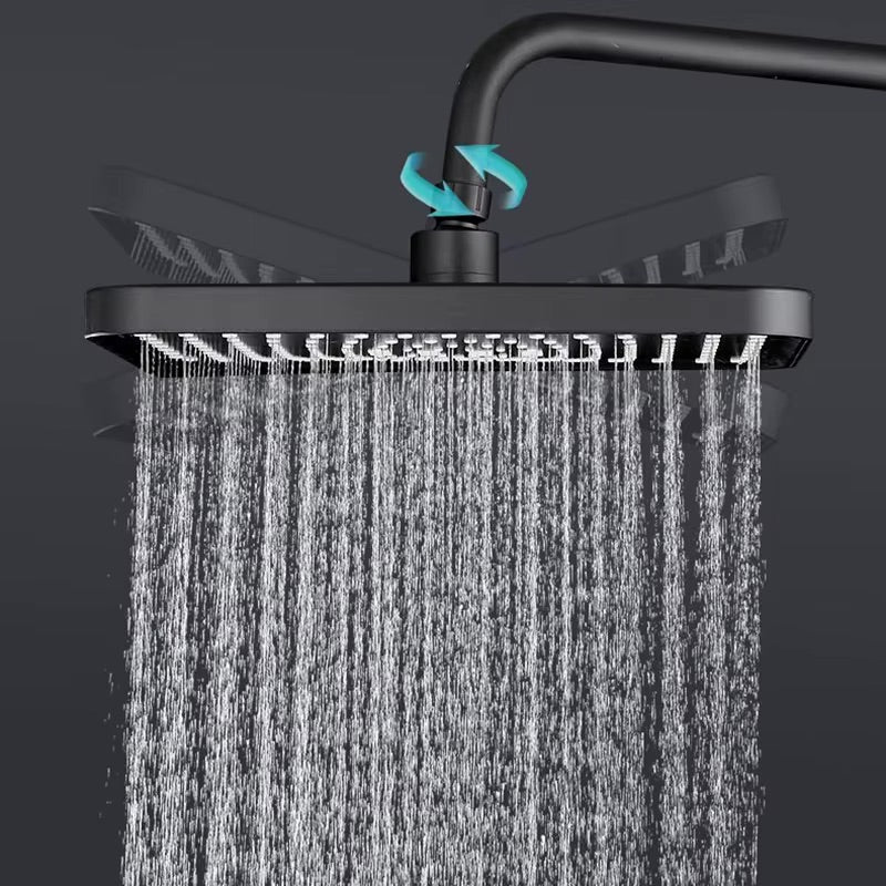 ראש גשם רחב למקלחת