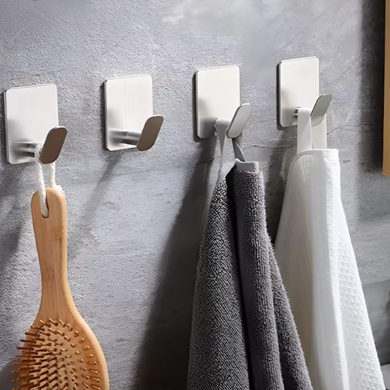 וו תליה לקיר בהדבקה