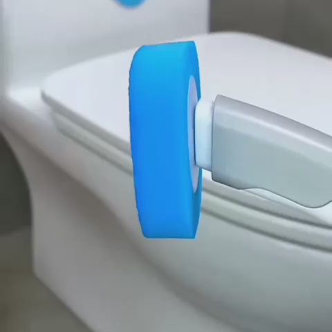 מארז מברשת אסלה עם ראשים מתחלפים + 18 ספוגים
